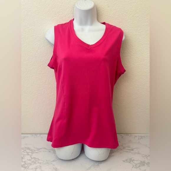 bcg Tops - BCG Athletic Top Women’s L Pink Pullover Sleeveless Stretchy Workout Shirt